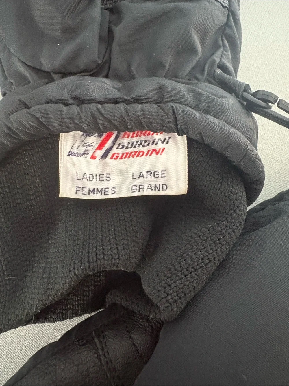 GOR-TEX | Ski Gloves GoreTex Thinsulate Leather Palm Black | Size L | Like New